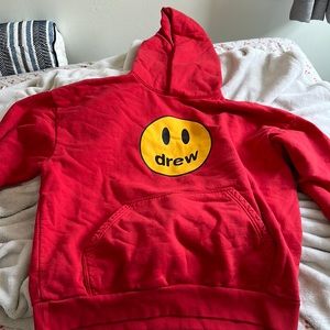 red drew house hoodie NWOT